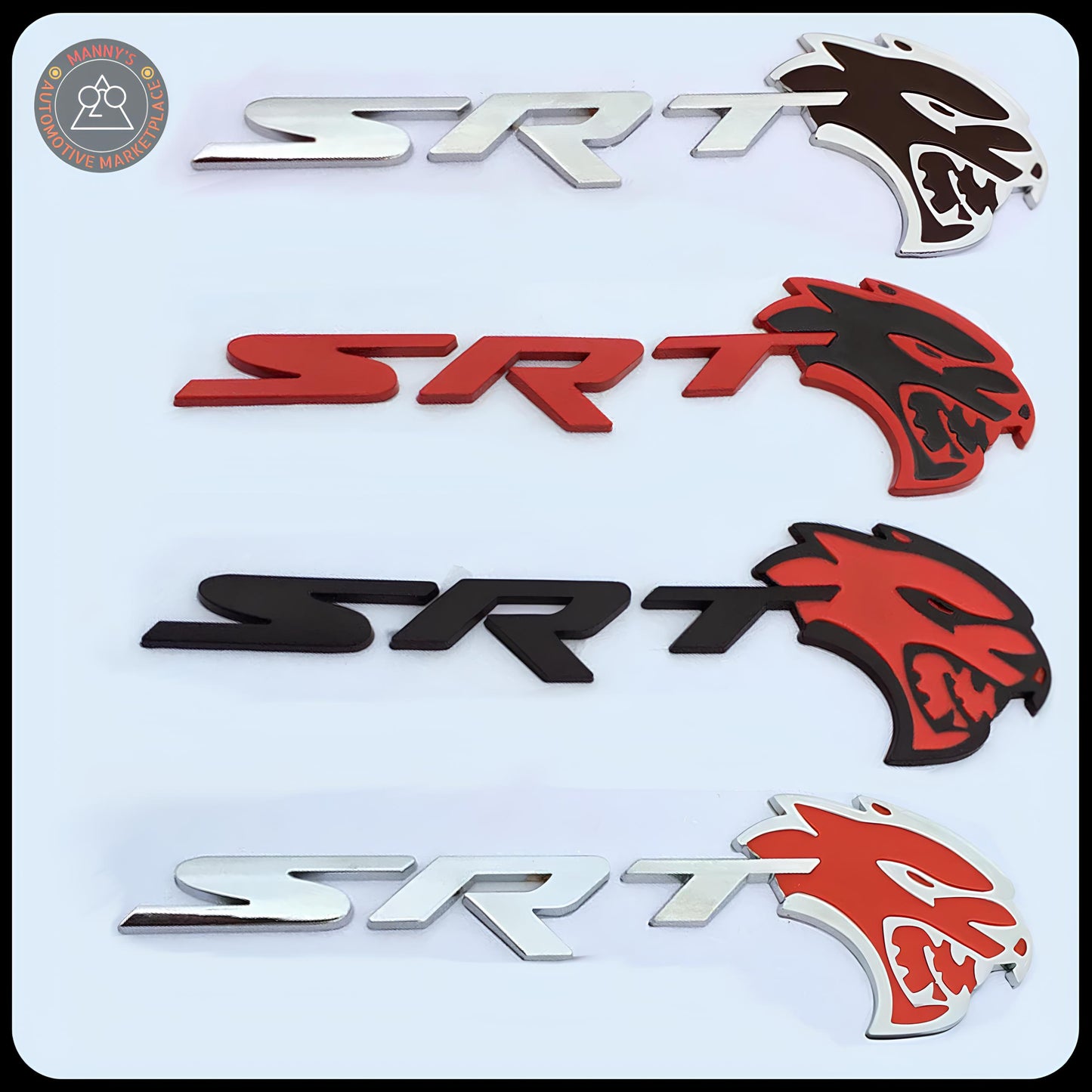 Emblems for Dodge Vehicles - R/T | Scat Pack| SRT | Hellcat| Hemi