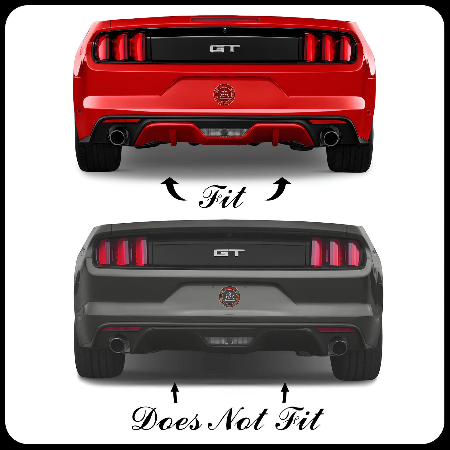 Ford Mustang Rear Diffuser (2015-2018)