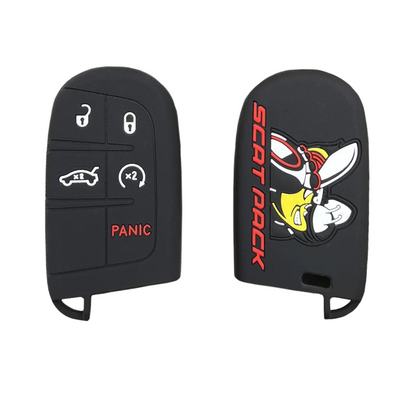 Car Key Case for Dodge Charger, Dodge Challenger, and Jeep Cherokee