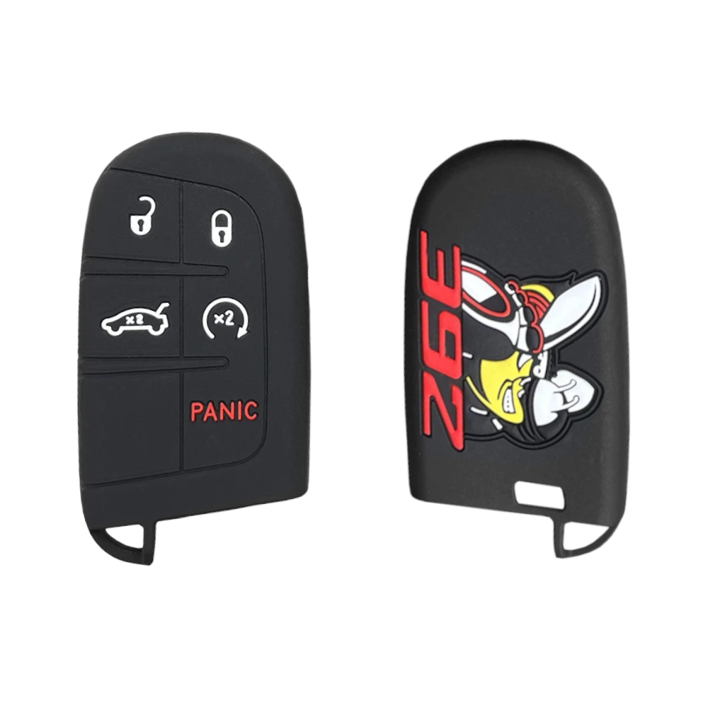 Car Key Case for Dodge Charger, Dodge Challenger, and Jeep Cherokee