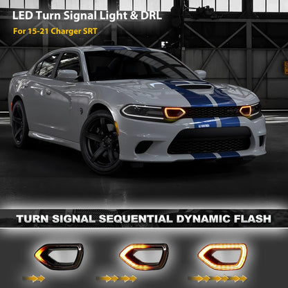 Dodge Charger (2015-2023) Snorkel Grille LED Light upgrade/replacement