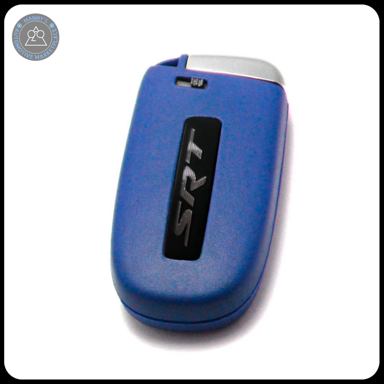 Blue Key Fob for Dodge Charger, Challenger, Durango, 300, and Jeep Cherokee (Remote & Uncut Key Only)