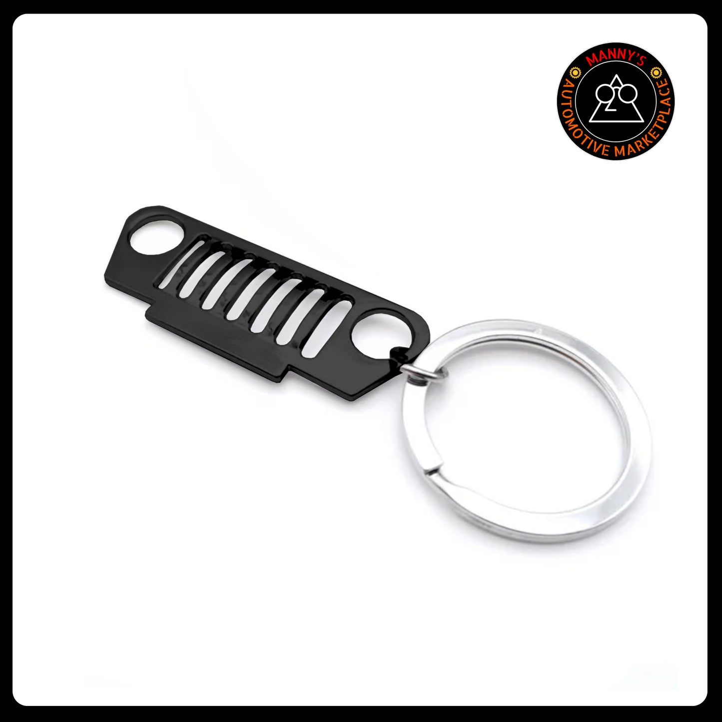 Keychains for Jeep Vehicles - Jeep Wrangler Grille and Logos