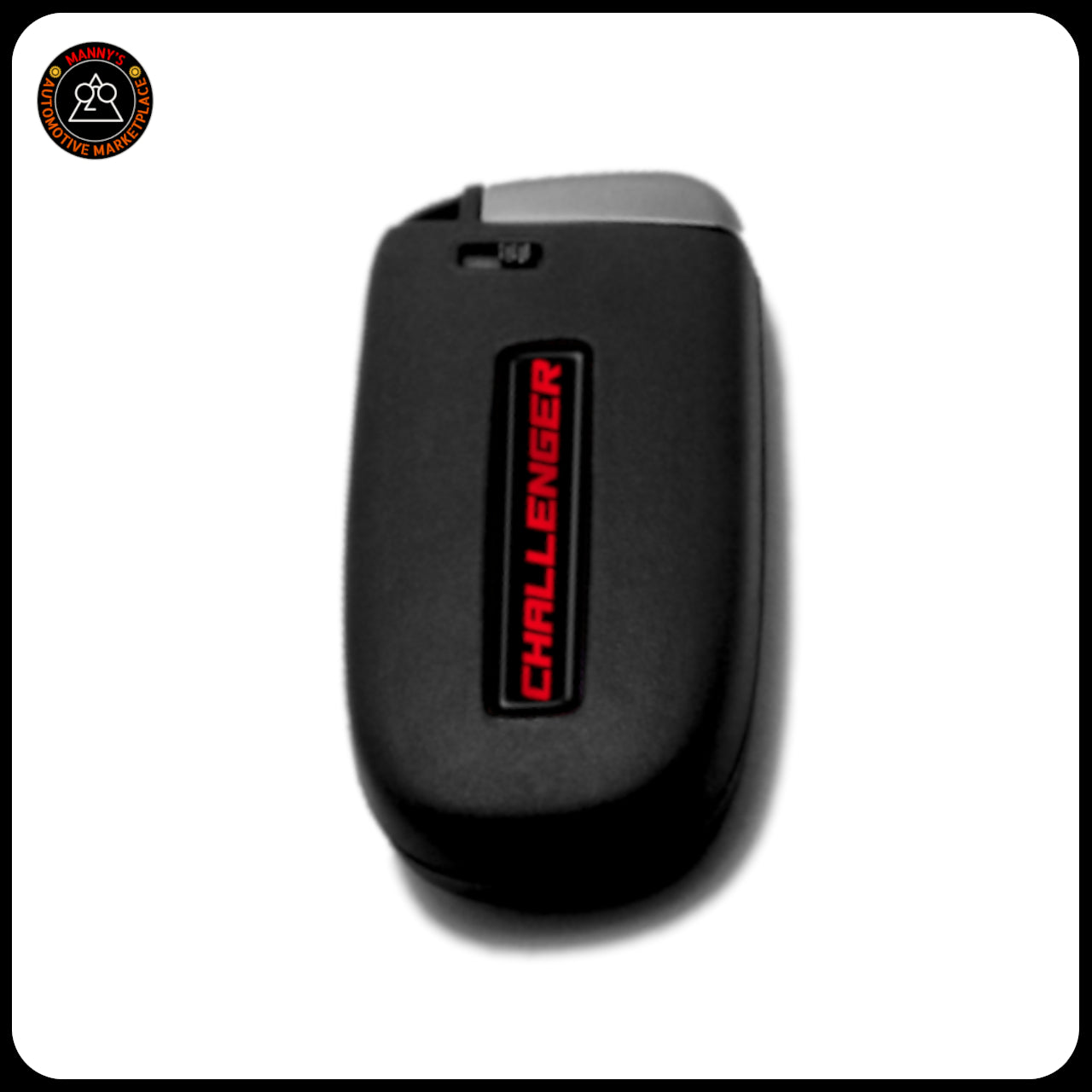 Black Key Fob for Dodge Charger, Challenger, 300, and Jeep Cherokee | RT | SRT | Hemi | ScatPack | Hellcat |(Remote & Uncut Key Only)