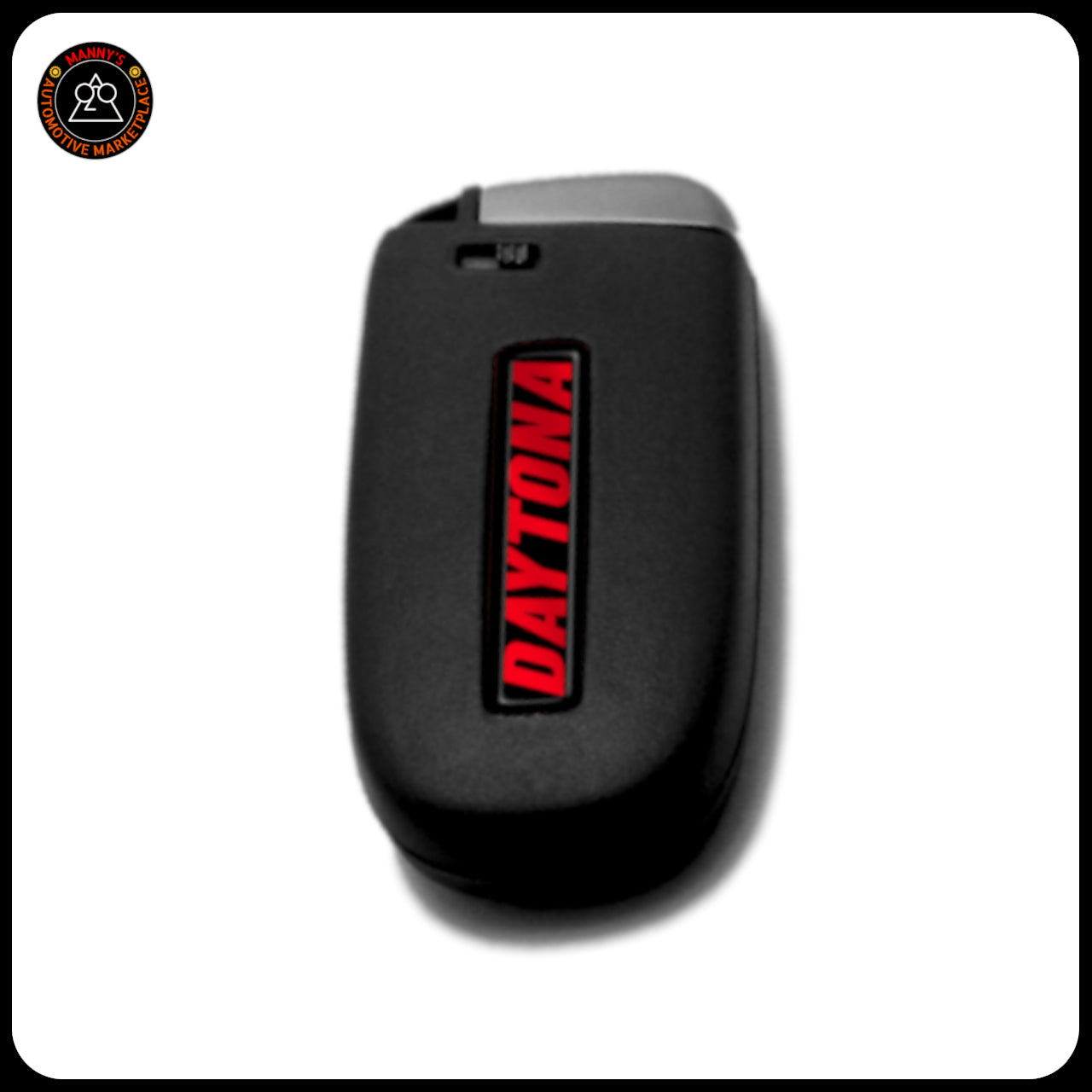 Black Key Fob for Dodge Charger, Challenger, 300, and Jeep Cherokee | RT | SRT | Hemi | ScatPack | Hellcat |(Remote & Uncut Key Only)