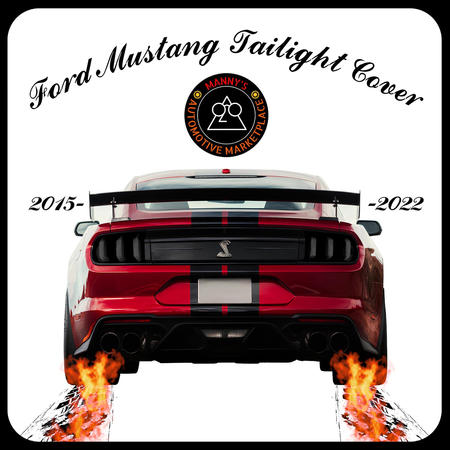 Ford Mustang Taillight Covers (2015-2022)