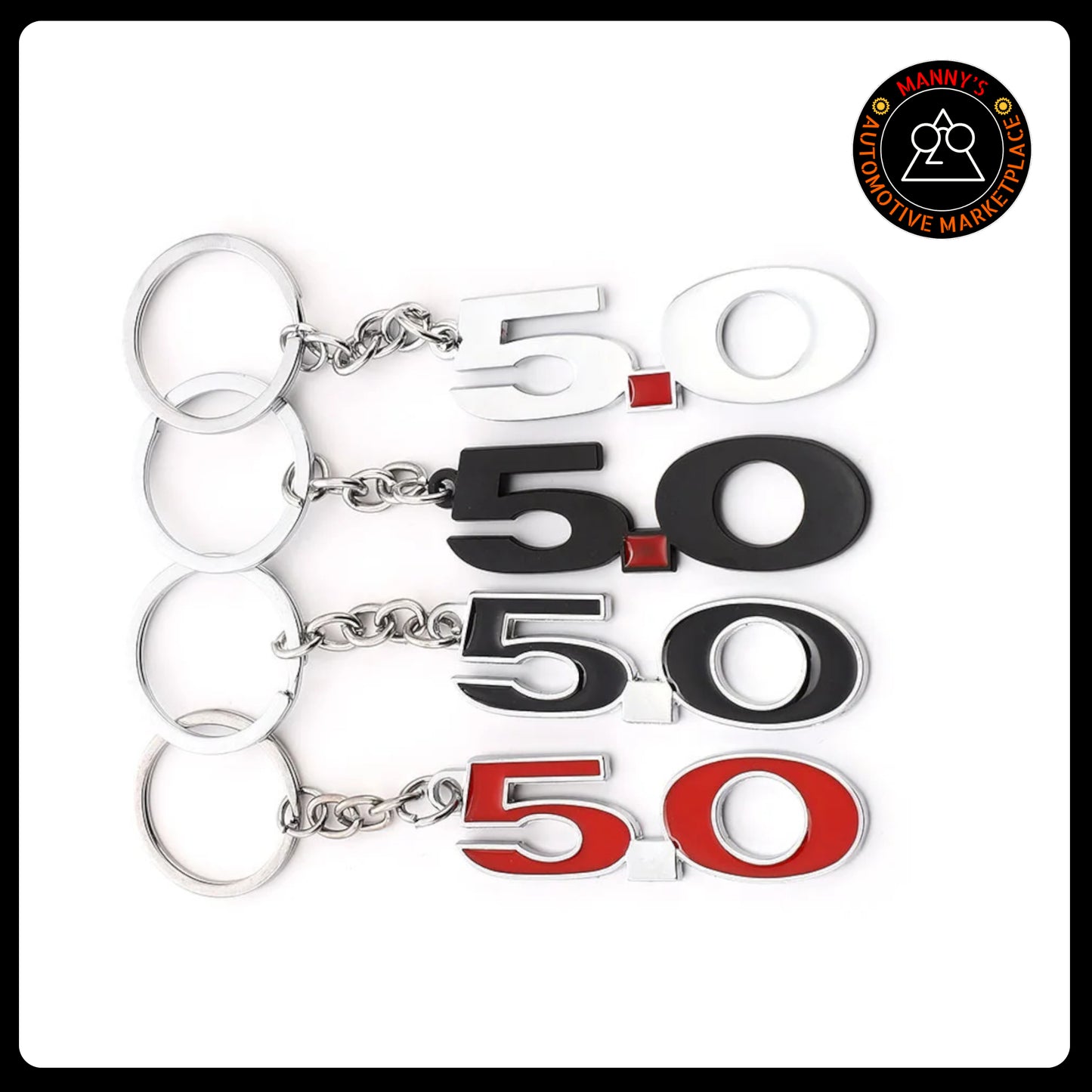 Keychains for Ford Mustang's - 5.0 | Shelby | Mustang Logo