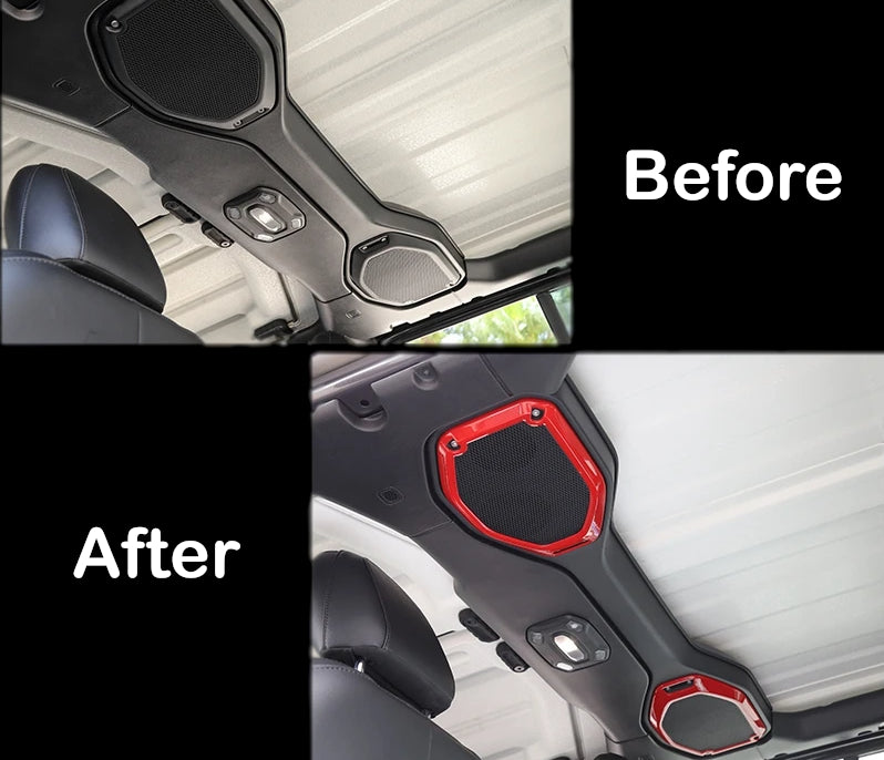 Speaker Trim Covers for Jeep Wrangler JL JLU & Jeep Gladiator (2018+)