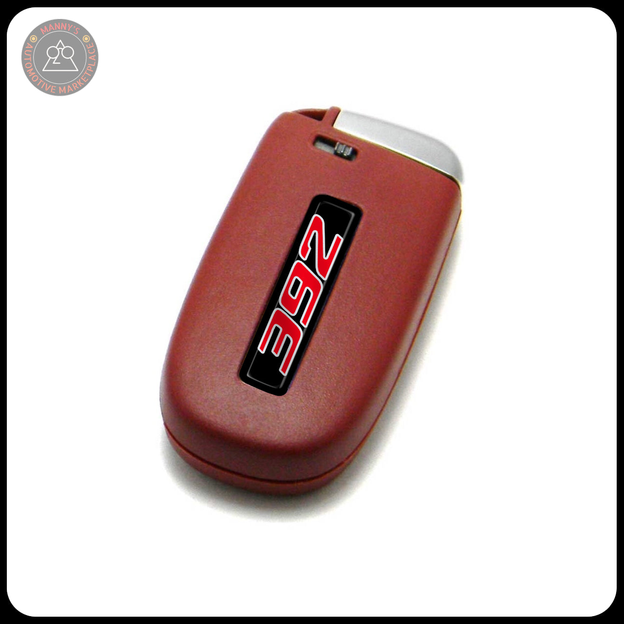 Red Key Fob for Dodge Charger, Challenger, 300, and Jeep Cherokee | RT | SRT | Hemi | ScatPack | Hellcat |(Remote & Uncut Key Only)