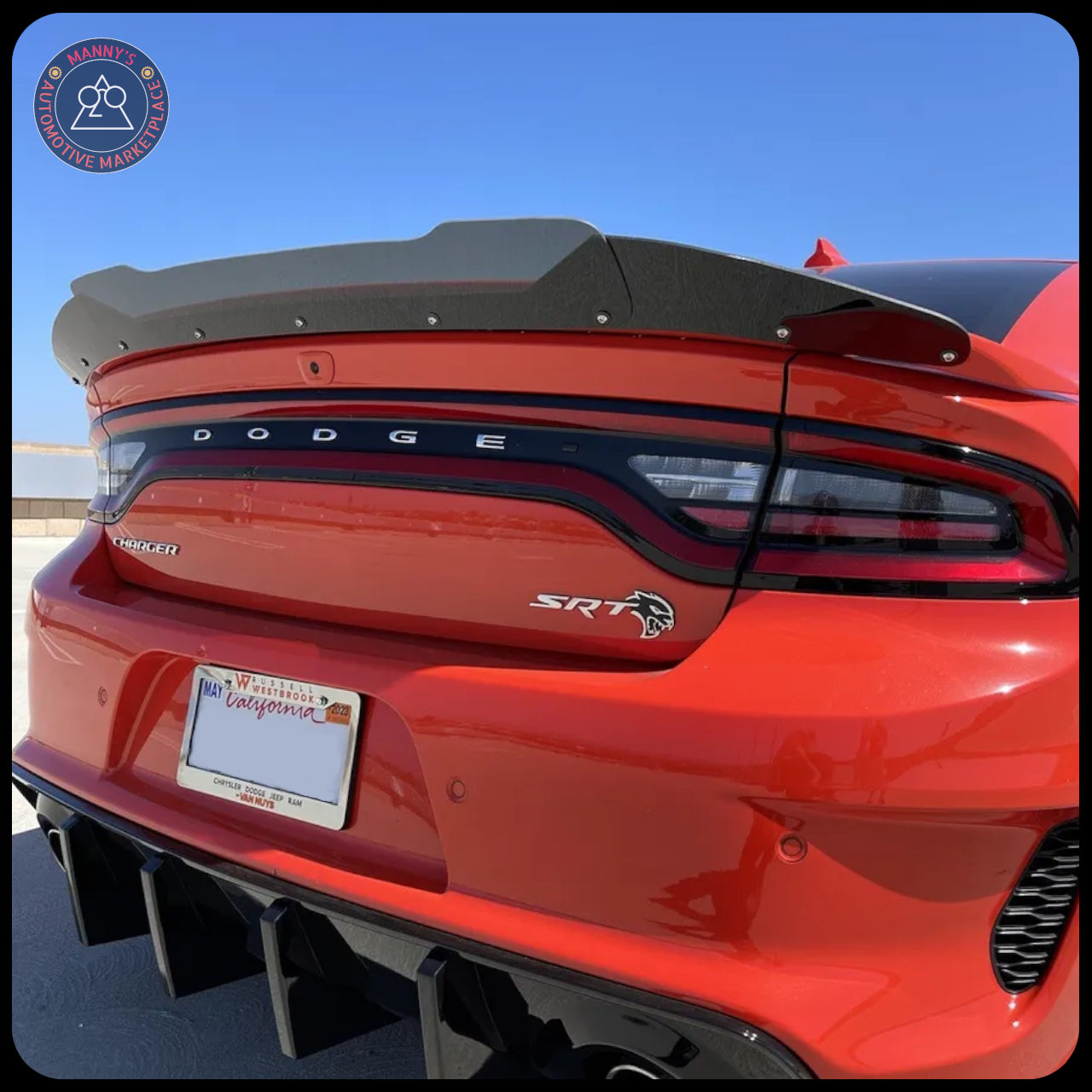 Dodge Charger Wickerbill Spoiler (2015-2023)