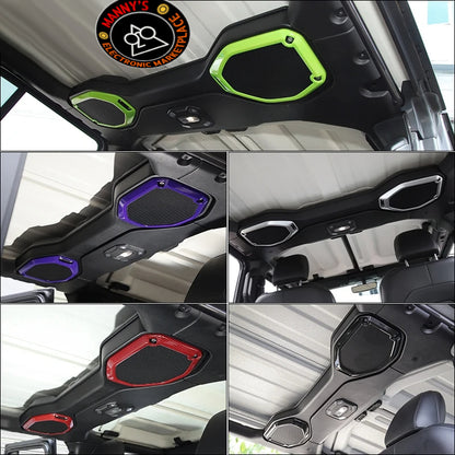 Speaker Trim Covers for Jeep Wrangler JL JLU & Jeep Gladiator (2018+)