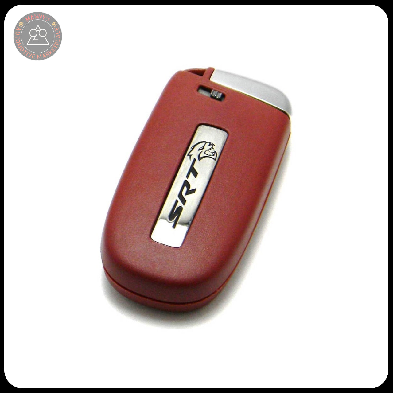 Red Key Fob for Dodge Charger, Challenger, 300, and Jeep Cherokee | RT | SRT | Hemi | ScatPack | Hellcat |(Remote & Uncut Key Only)