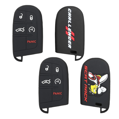 Car Key Case for Dodge Charger, Dodge Challenger, and Jeep Cherokee