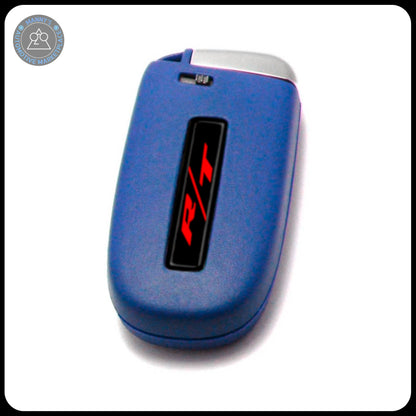 Blue Key Fob for Dodge Charger, Challenger, Durango, 300, and Jeep Cherokee (Remote & Uncut Key Only)