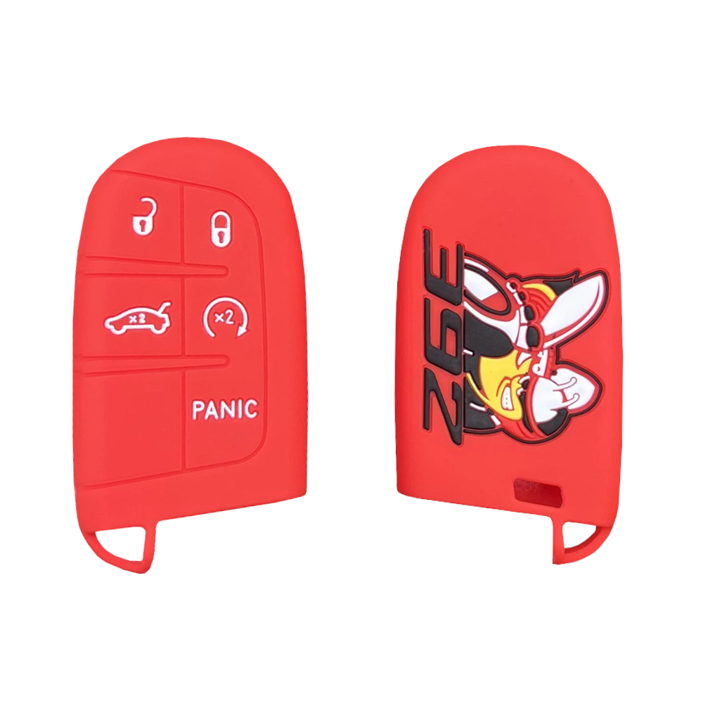 Car Key Case for Dodge Charger, Dodge Challenger, and Jeep Cherokee