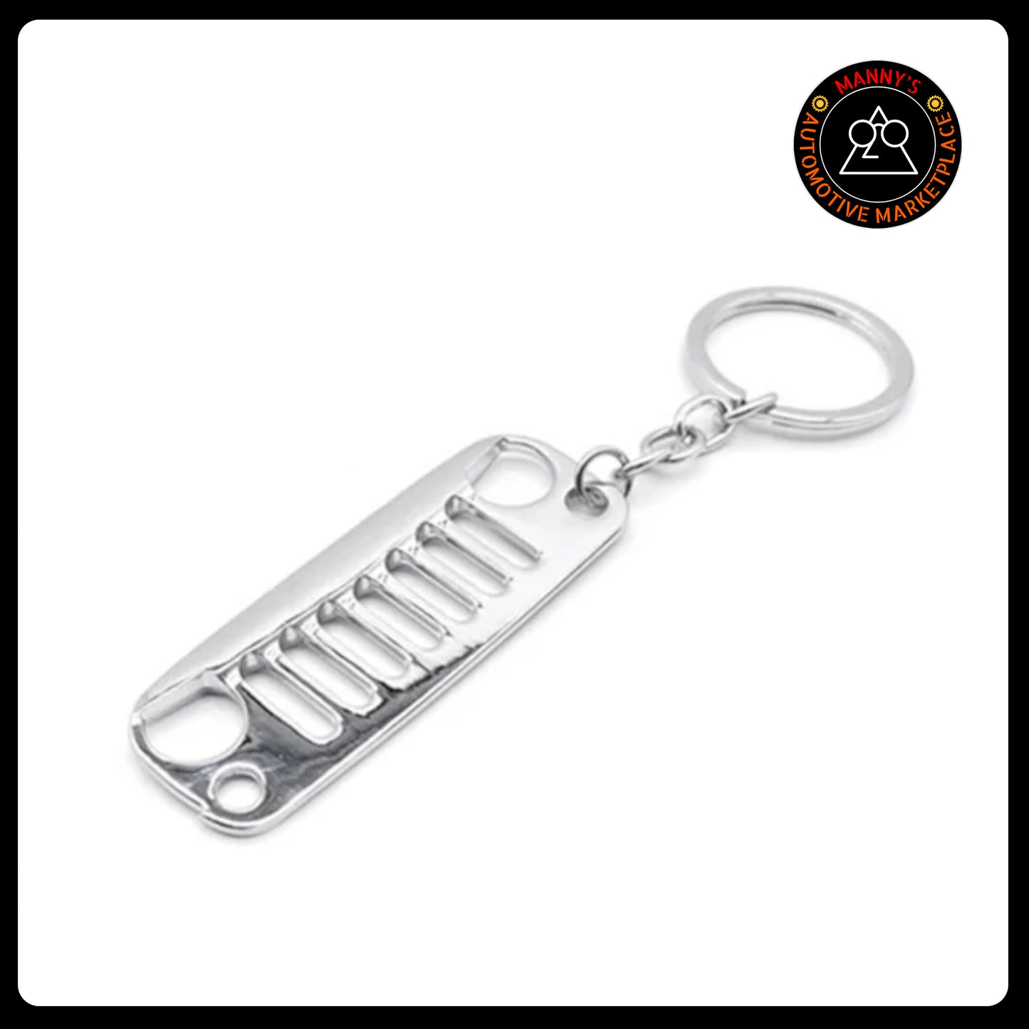 Keychains for Jeep Vehicles - Jeep Wrangler Grille and Logos