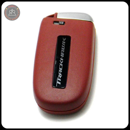 Red Key Fob for Jeep Cherokee TrackHawk (Remote & Uncut Key Only)