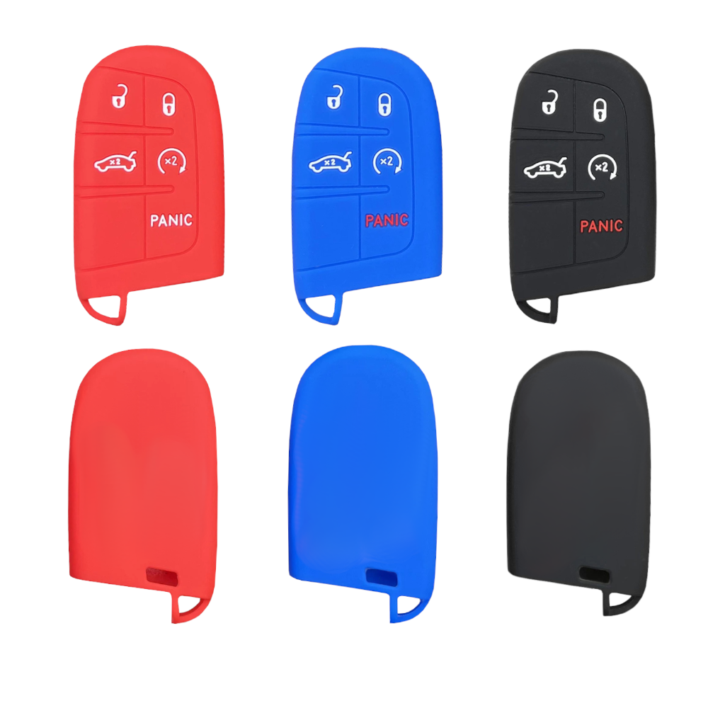 Car Key Case for Dodge Charger, Dodge Challenger, and Jeep Cherokee