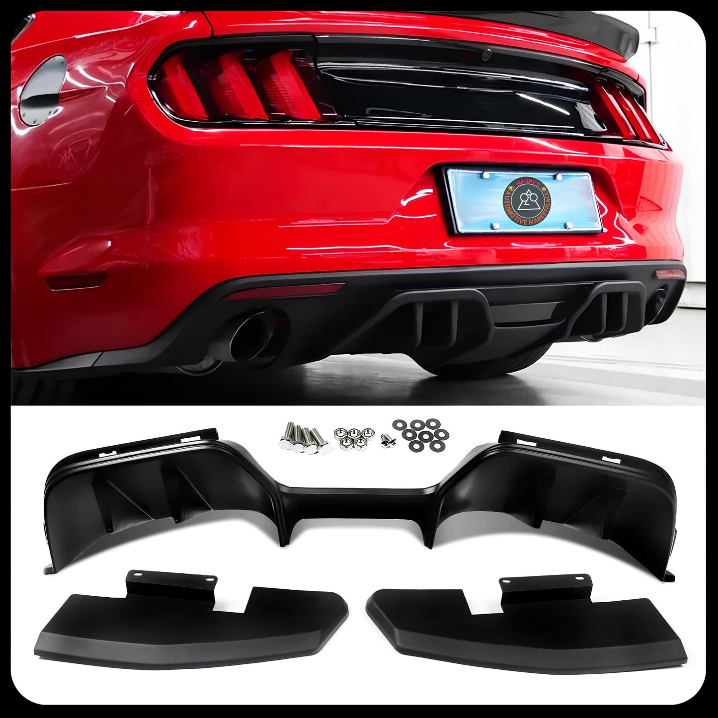 Ford Mustang Rear Diffuser (2015-2018)