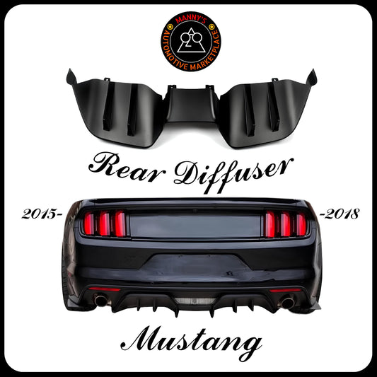 Ford Mustang Rear Diffuser (2015-2018)