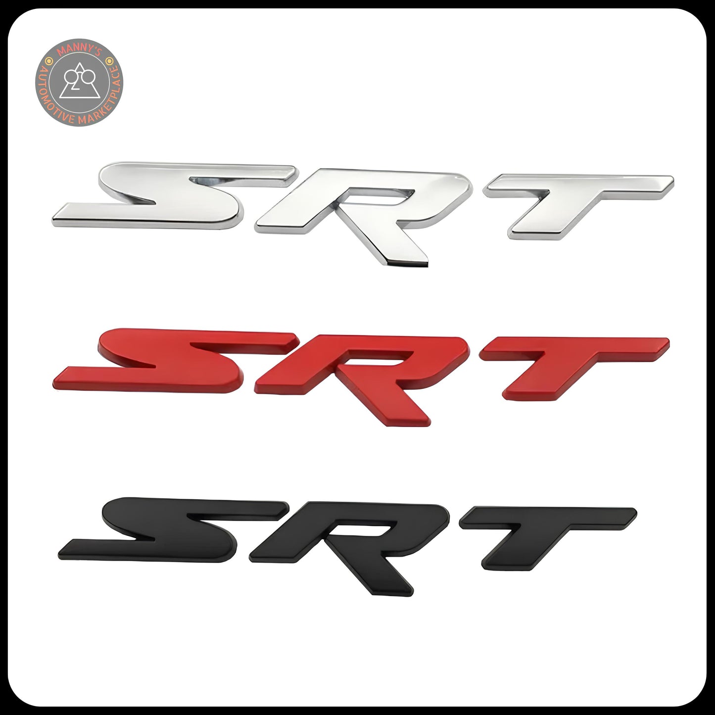 Emblems for Dodge Vehicles - R/T | Scat Pack| SRT | Hellcat| Hemi