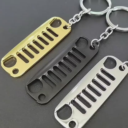 Keychains for Jeep Vehicles - Jeep Wrangler Grille and Logos